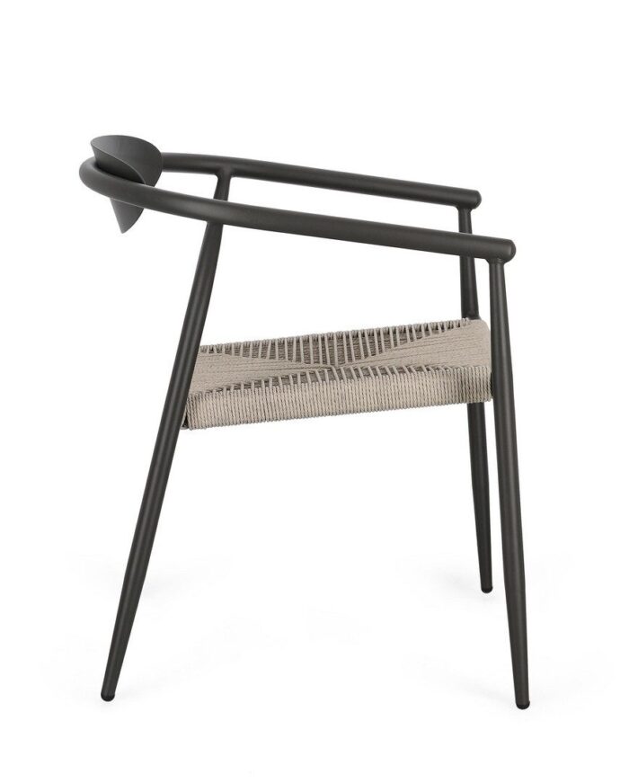 Scaun Linares Antracit Ja60 cu Cotiere
