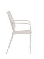Scaun Lizette Griz cu Cotiere