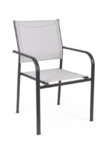 Scaun Missouri Antracit/Gri cu Cotiere