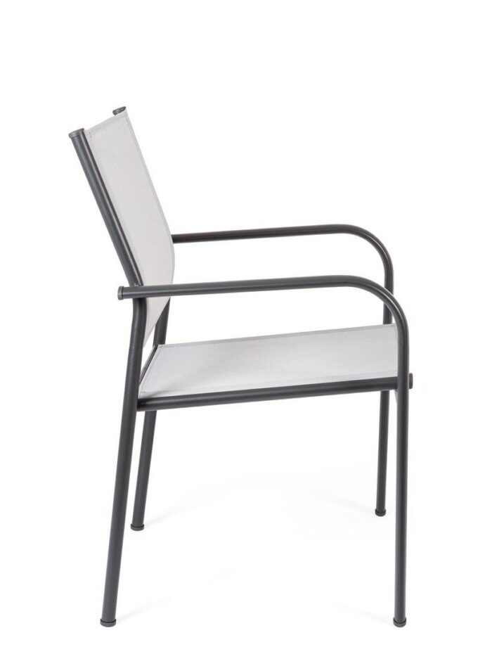Scaun Missouri Antracit/Gri cu Cotiere