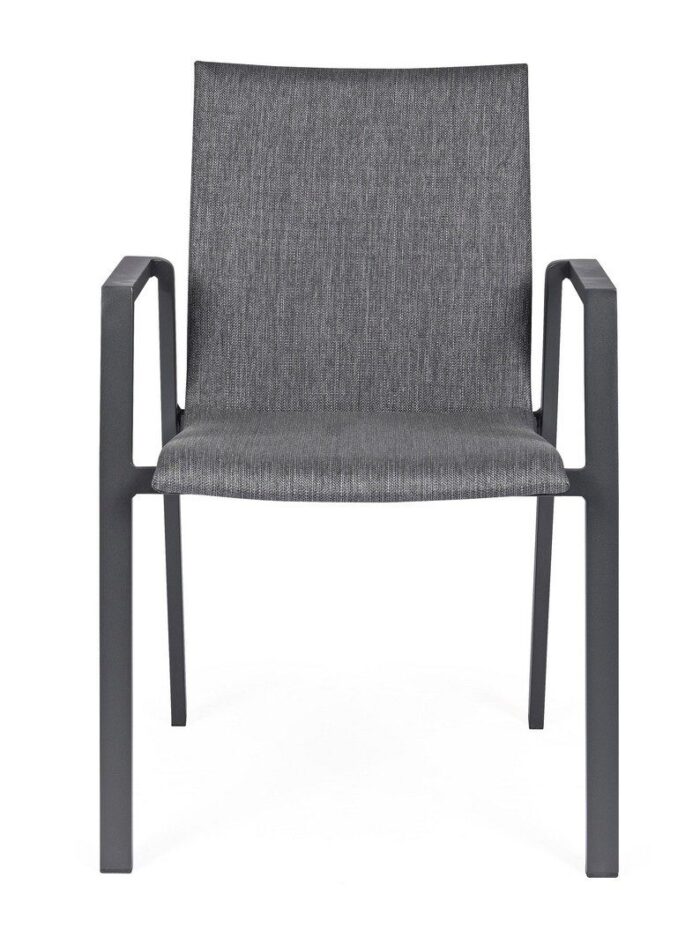 Scaun Odeon Antracit/Gr Închis Jx55 cu Cotiere