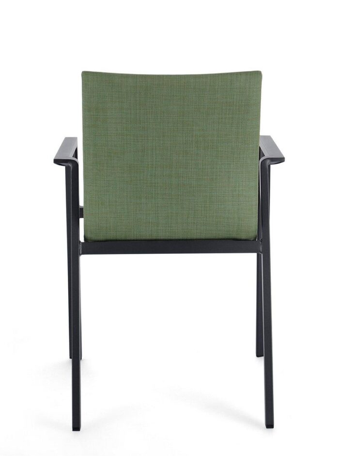 Scaun Odeon Antracit/Oliv Jx55 cu Cotiere