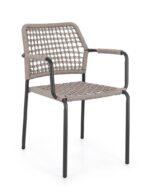 Scaun Rajada Antracit Ja60/Khaki cu Cotiere