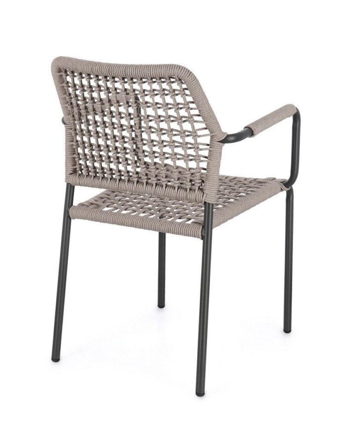 Scaun Rajada Antracit Ja60/Khaki cu Cotiere
