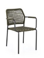 Scaun Rajada Antracit Ja60/Verde cu Cotiere