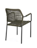 Scaun Rajada Antracit Ja60/Verde cu Cotiere