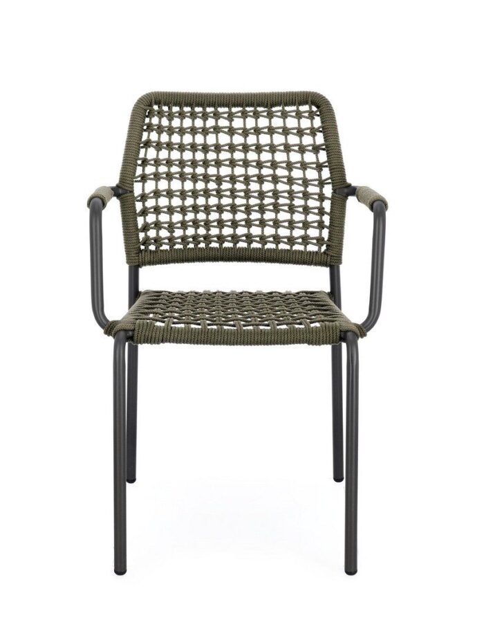 Scaun Rajada Antracit Ja60/Verde cu Cotiere
