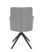 Scaun Rotativ Skagen Antracit cu Cotiere