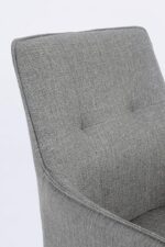 Scaun Rotativ Skagen Antracit cu Cotiere