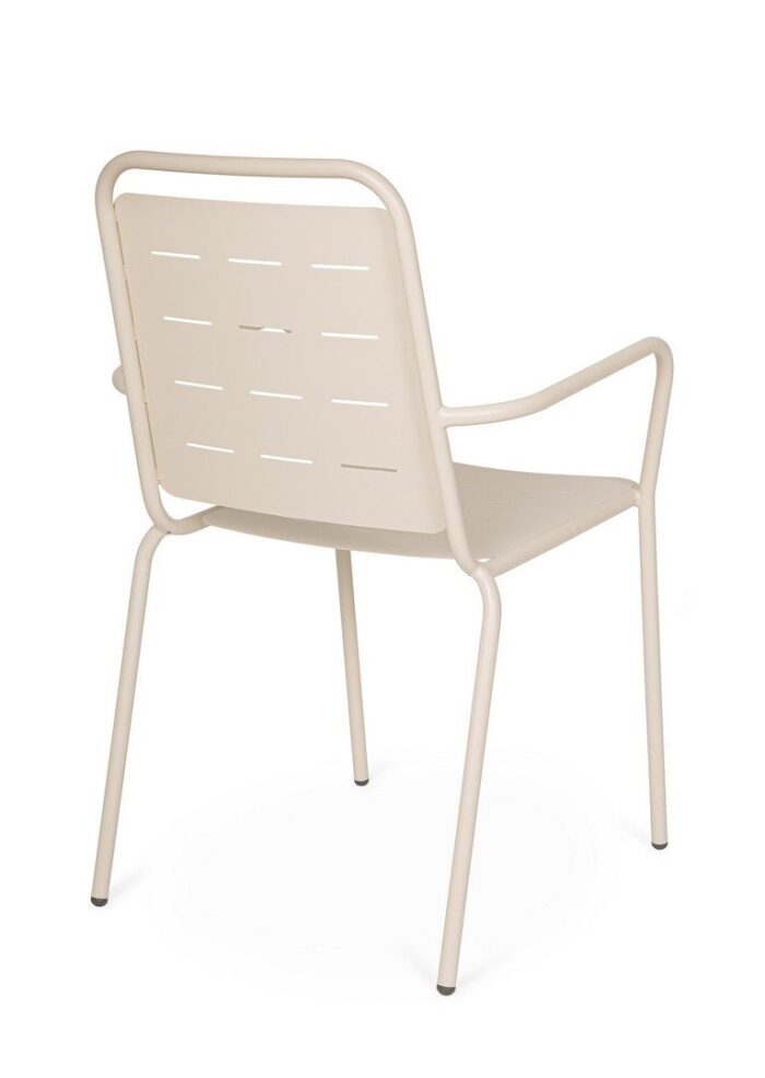 Scaun Yara Champagne cu Cotiere