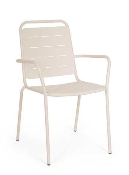 Scaun Yara Champagne cu Cotiere