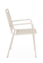Scaun Yara Champagne cu Cotiere