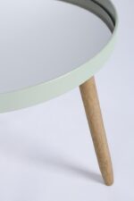 Set 2 Măsuțe De Cafea Rotunde Edvard Verde Salvie