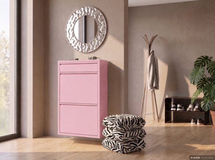PANTOFAR CARUSO 2 PLUS 1 ROSA