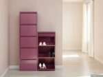 PANTOFAR CARUSO 3 PLUS 1 BERRY
