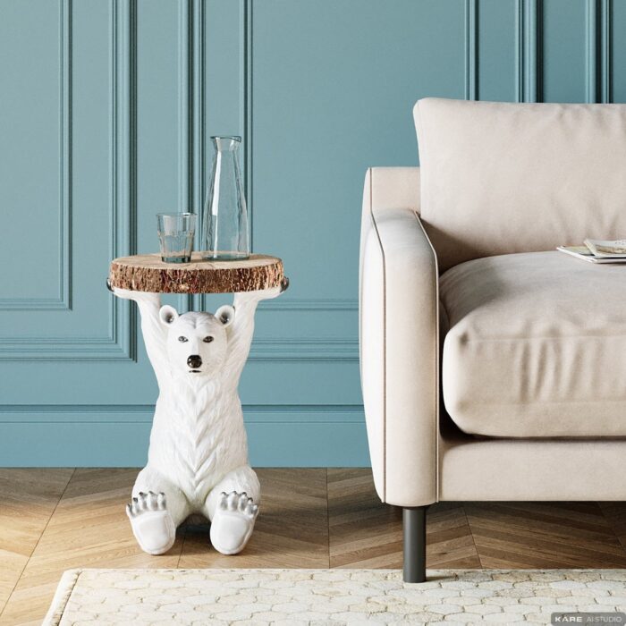 MASUTA AUXILIARA POLAR BEAR ALBA Ø37 CM