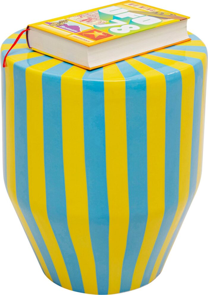 MASUTA CANDY STRIPES ALBASTRU Ø30CM
