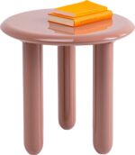 MASUTA AUXILIARA ELIANO ROSU Ø50 CM