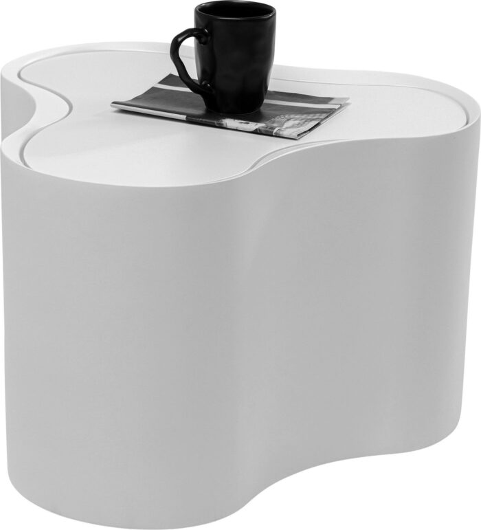 MASUTA AUXILIARA LOTUS ALB 30 CM