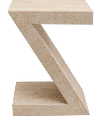 MASUTA AUXILIARA LUXURY Z TRAVERTINE 60 CM