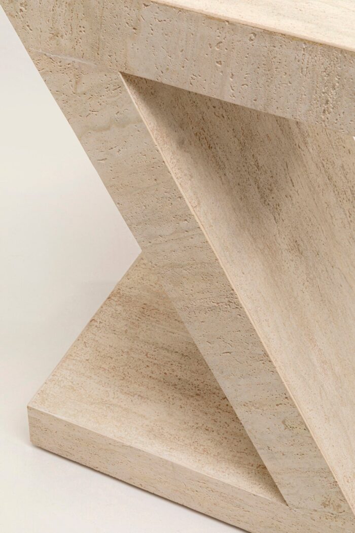 MASUTA AUXILIARA LUXURY Z TRAVERTINE 60 CM