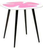 MASUTA AUXILIARA PETAL ROZ 60X60 CM