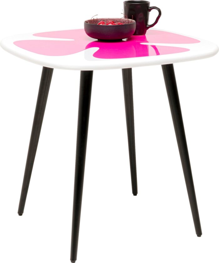 MASUTA AUXILIARA PETAL ROZ 60X60 CM