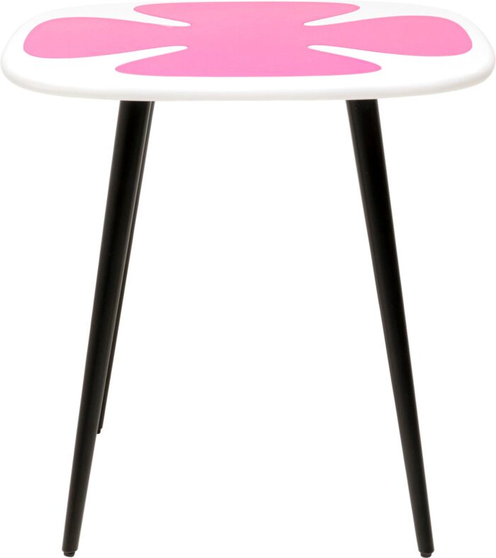 MASUTA AUXILIARA PETAL ROZ 60X60 CM