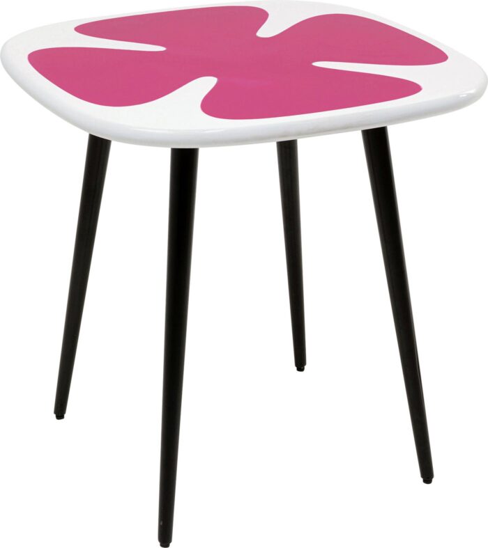 MASUTA AUXILIARA PETAL ROZ 60X60 CM