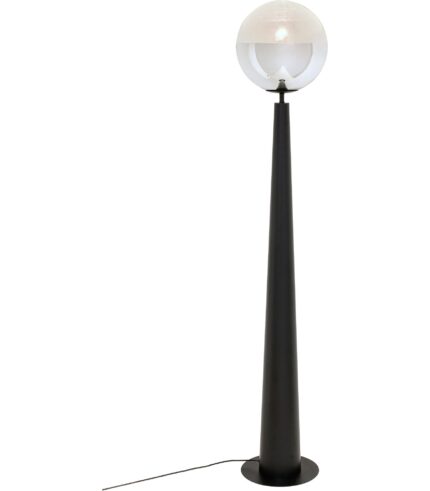 LAMPADAR DISCO BALL NEGRU 163 CM