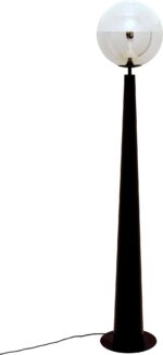 LAMPADAR DISCO BALL NEGRU 163 CM