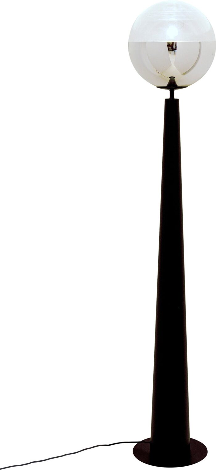 LAMPADAR DISCO BALL NEGRU 163 CM