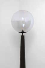 LAMPADAR DISCO BALL NEGRU 163 CM