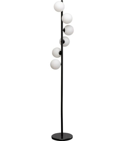 LAMPADAR SCALA BALLS MILKY NEGRU 160 CM