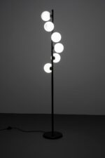 LAMPADAR SCALA BALLS MILKY NEGRU 160 CM