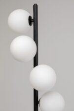 LAMPADAR SCALA BALLS MILKY NEGRU 160 CM