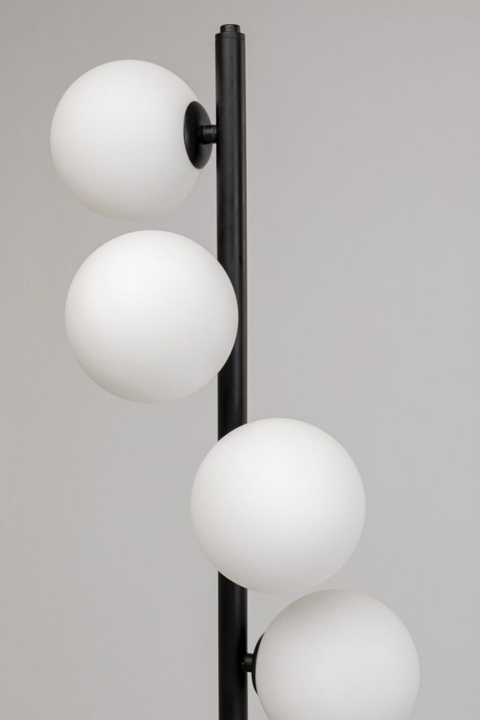 LAMPADAR SCALA BALLS MILKY NEGRU 160 CM