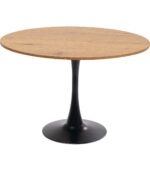 MASA SCHICKERIA OAK NEGRU Ø110CM