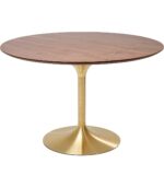 MASA ROTUNDA INVITATION WALNUT MARO-AURIE Ø120 CM