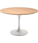 MASA DE DINING INVITATION STEJAR ALB Ø120 CM