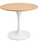 MASA ROTUNDA INVITATION STEJAR-ALB Ø90 CM