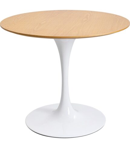 MASA ROTUNDA INVITATION STEJAR-ALB Ø90 CM