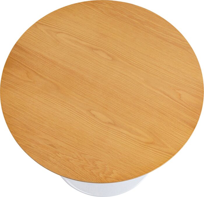 MASA ROTUNDA INVITATION STEJAR-ALB Ø90 CM