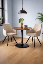 MASA INVITATION WALNUT NEAGRA Ø90CM