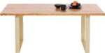 MASA JACKIE OAK BRASS 160X79