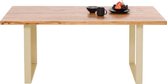 MASA JACKIE OAK BRASS 160X79