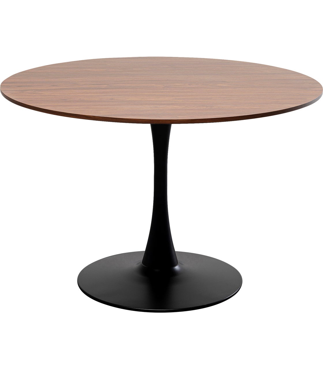 stol-loft-w-okleinie-orzech-wloski-noga-czarna-o110-cm-1-q14pq.jpg MASA SCHICKERIA WALNUT PRINT NEGRU Ø110CM