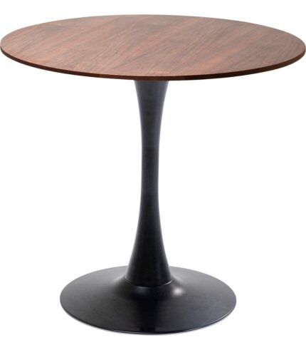 MASA SCHICKERIA WALNUT PRINT NEGRU Ø80CM
