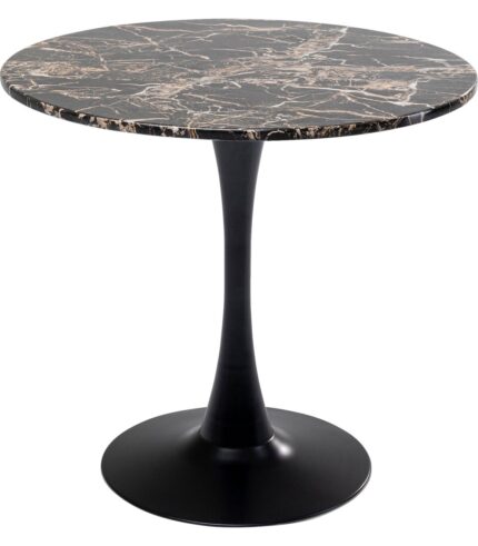 MASA SCHICKERIA MARBLE NEAGRA Ø80 CM