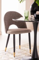 MASA SCHICKERIA MARBLE NEAGRA Ø80 CM